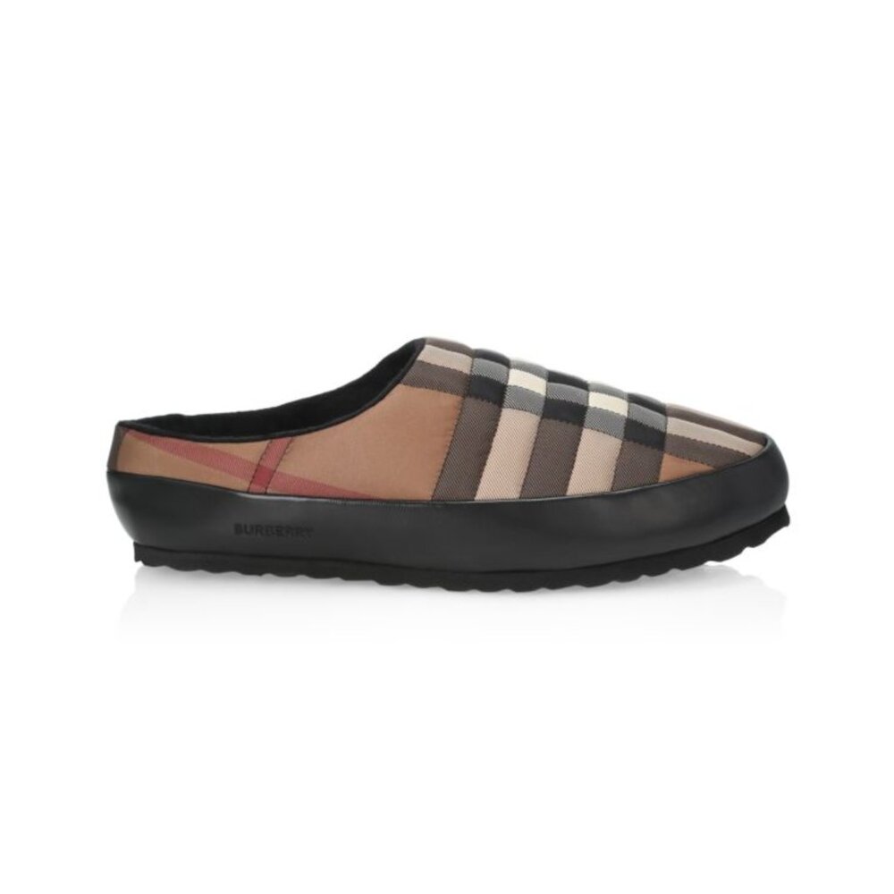 Burberry Northaven Checkered Slippers Men